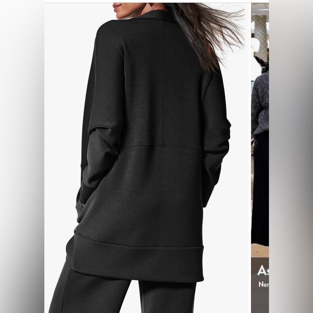 SPANX Black Women's Lightweight Jacket - Picture 2 of 9